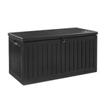 Outdoor Storage Box Container Garden Toy 270L Black