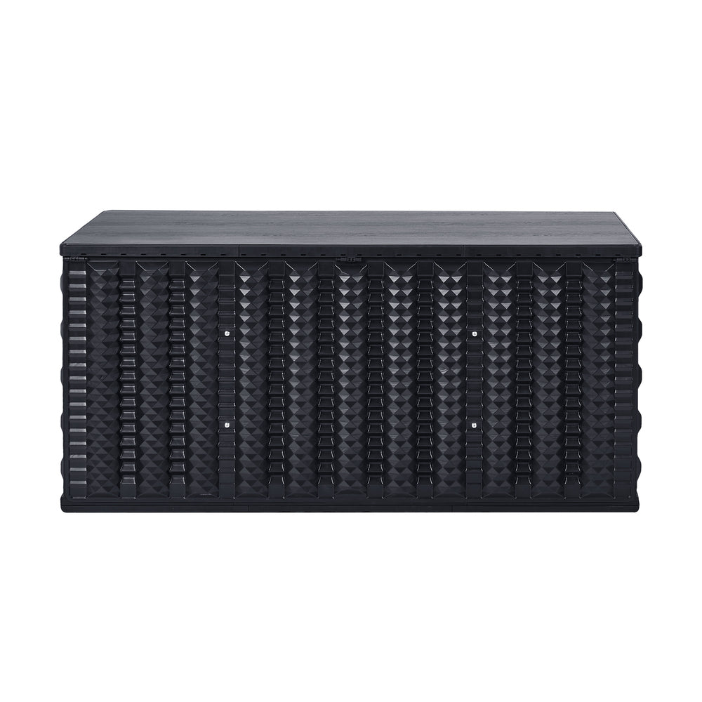 Outdoor Storage Box 490L Foldable Garden Container - 5