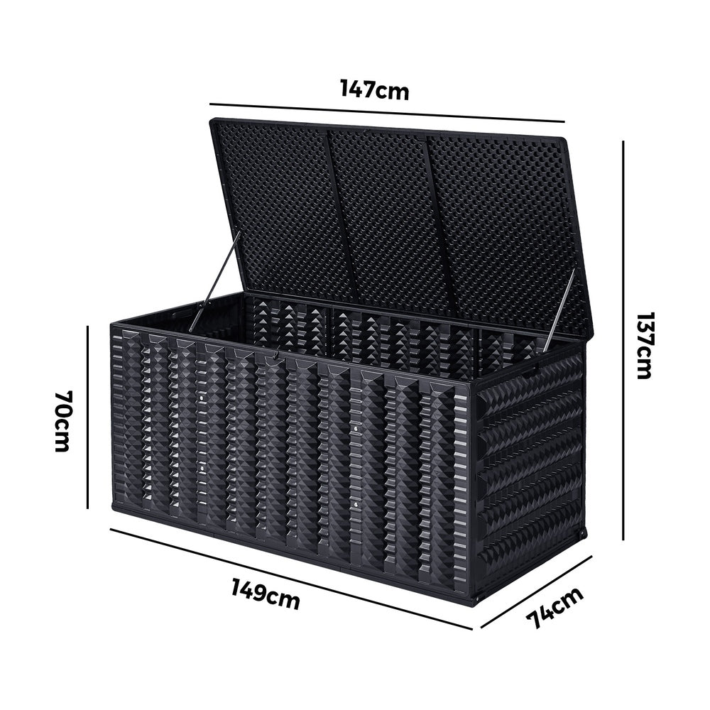 680L Outdoor Storage Box Foldable Garden | HomeAndLiving