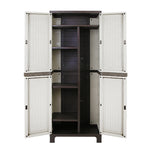 Garden Outdoor Storage Cabinet Cupboard Lockable Garage 173cm