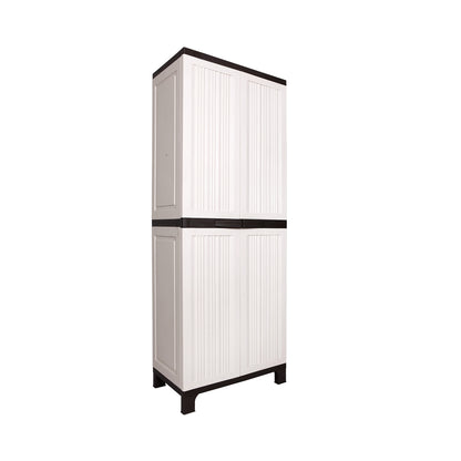 Outdoor Storage Cabinet Box Garage Garden Cupboard Adjustable Lockable