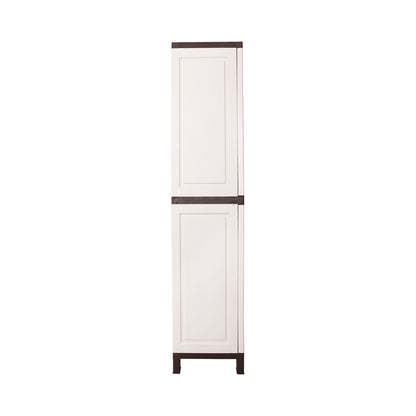Outdoor Storage Cabinet Box Garage Garden Cupboard Adjustable Lockable