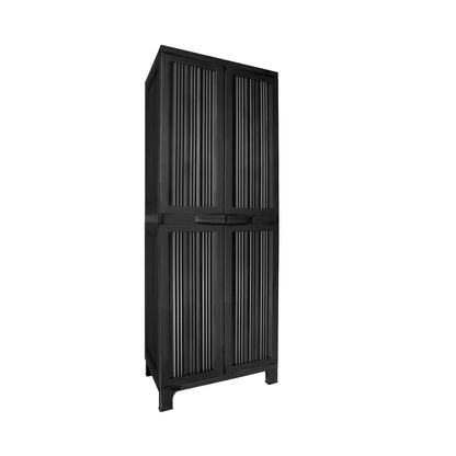 Outdoor Storage Cabinet Box Cupboard Garage Garden Adjustable Lockable