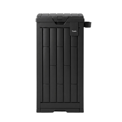 Outdoor Trash Can Large Capacity 40.5x40.5x88cm