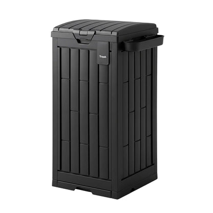 Outdoor Trash Can Large Capacity 40.5x40.5x88cm