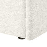Storage Ottoman XL  Sherpa White