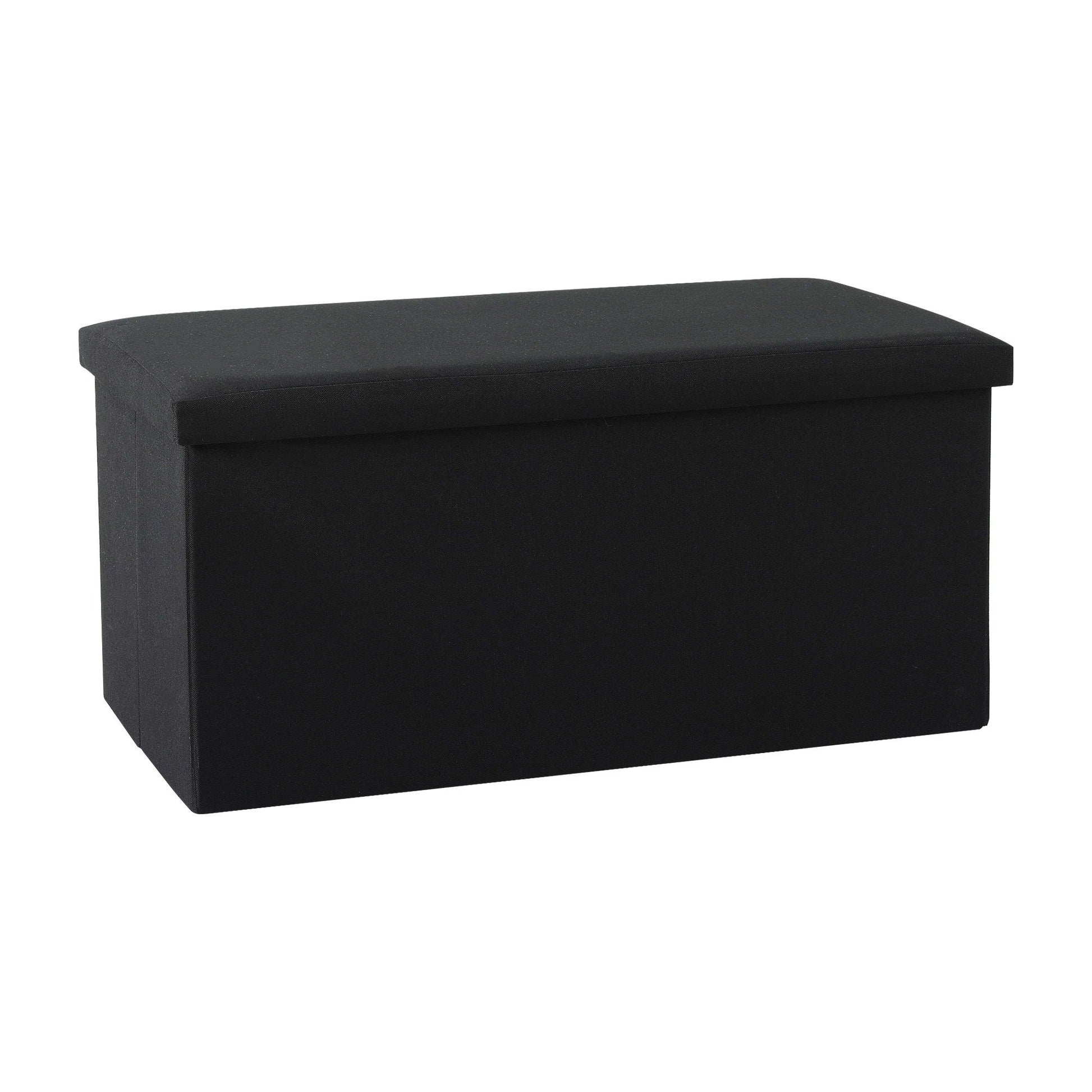 Storage Ottoman Bench Folding Blanket Box | HomeAndLiving - 2