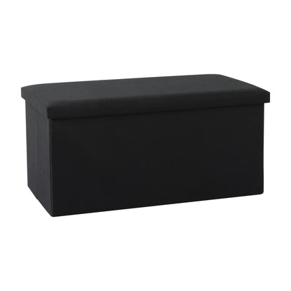 Storage Ottoman Bench Folding Blanket Box | HomeAndLiving - 2
