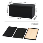 Storage Ottoman Bench Folding Blanket Box | HomeAndLiving
