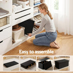 Storage Ottoman Bench Folding Blanket Box | HomeAndLiving