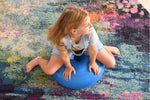 Donut balance ball blue