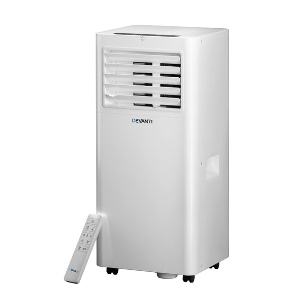  Portable Air Conditioner 7000BTU Cooling Mobile Fan Cooler Dehumidifier