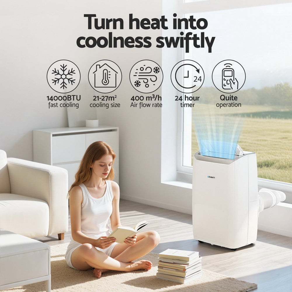 Portable Air Conditioner Dehumidifier Fan 14000BTU