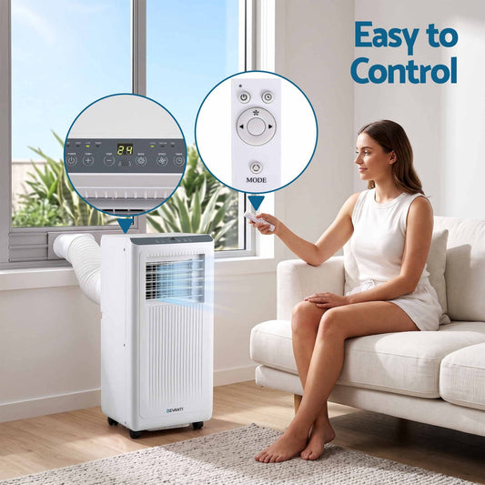 Portable Air Conditioner 5000BTU 33x28x68.5cm