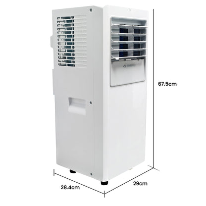 Portable Air Conditioner 2.6kW Wifi 67.5x28.4x29cm