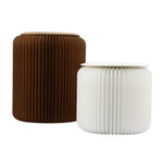 Folding Paper Stools Set 2 Cushions 100KG | HomeAndLiving