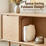 Folding Paper Stools Set 2 Cushions 100KG | HomeAndLiving