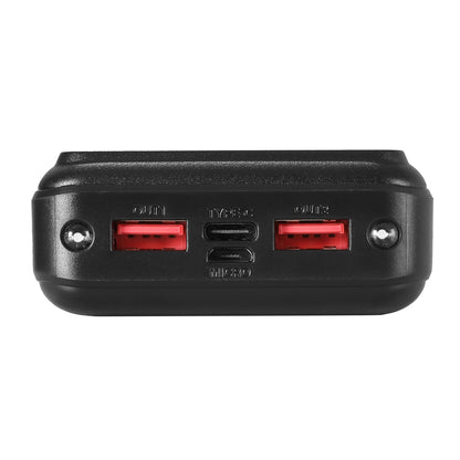 20000mAh Portable Power Bank - PD22.5W Fast Charger Black