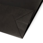 50Pcs Reusable Black Paper Gift Bags