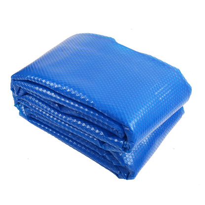 Pool Cover 500 Micron 10.5X4.2M Swimming Pool Solar Blanket Blue Silver