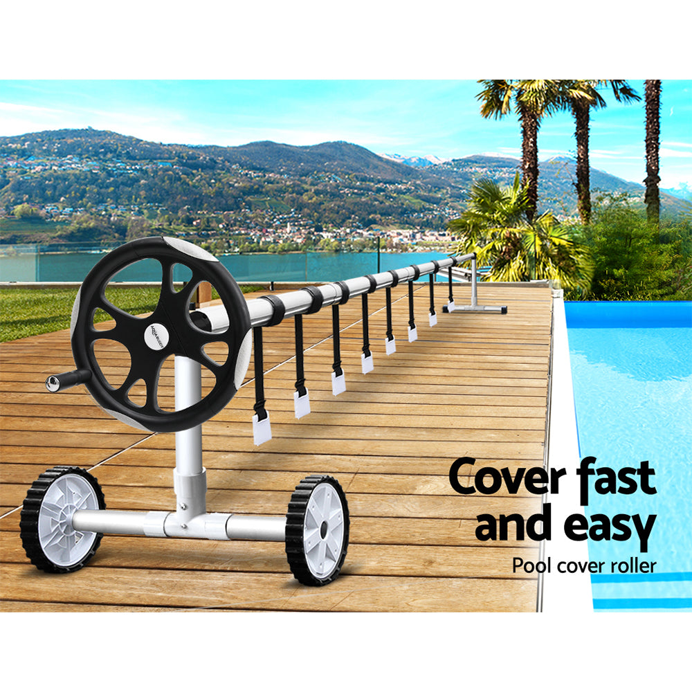 Pool Cover Roller 5.5M Adjustable Swimming Pool Solar Blanket Reel