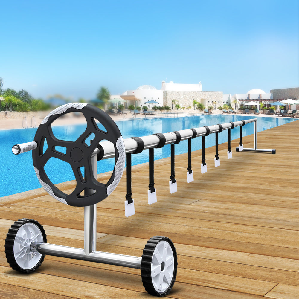 Pool Cover Roller 5.5M Adjustable Swimming Pool Solar Blanket Reel