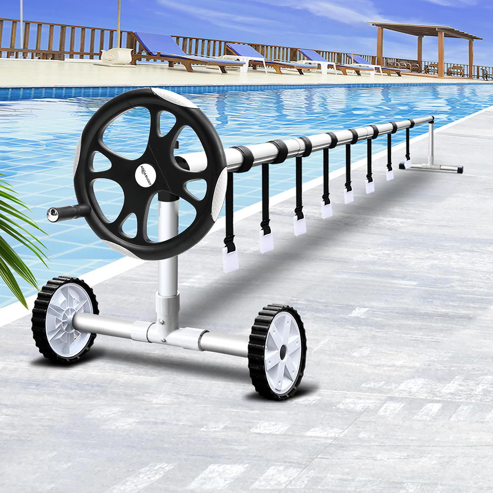 Pool Cover Roller 5.5M Adjustable Swimming Pool Solar Blanket Reel