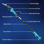 Telescopic Pole Chainsaw 6 Inch Cordless Tree Trimmer Kit 20V Battery