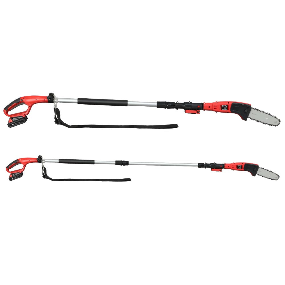 Chainsaw Cordless Pole Chain Saw 20V 8inch Pruner Battery 2.7m Long Reach