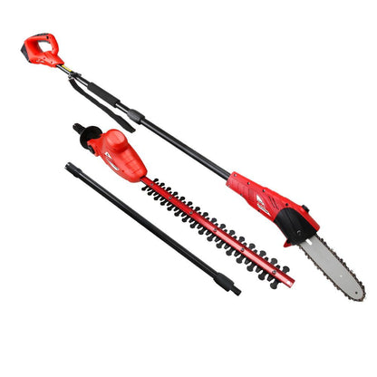 Chainsaw Trimmer Cordless Pole Chain Saw 8In 20V Battery 2.7M Reach