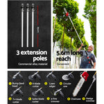 65CC Pole Chainsaw Hedge Trimmer Brush Cutter Whipper Snipper Multi Tool