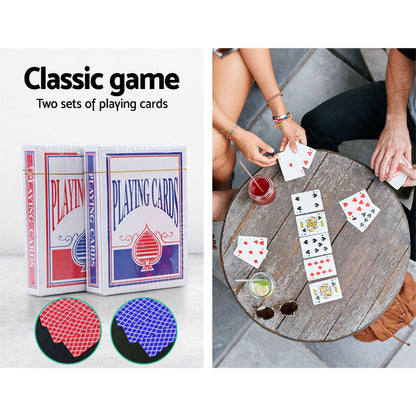 500Pcs Poker Chips Set With Case