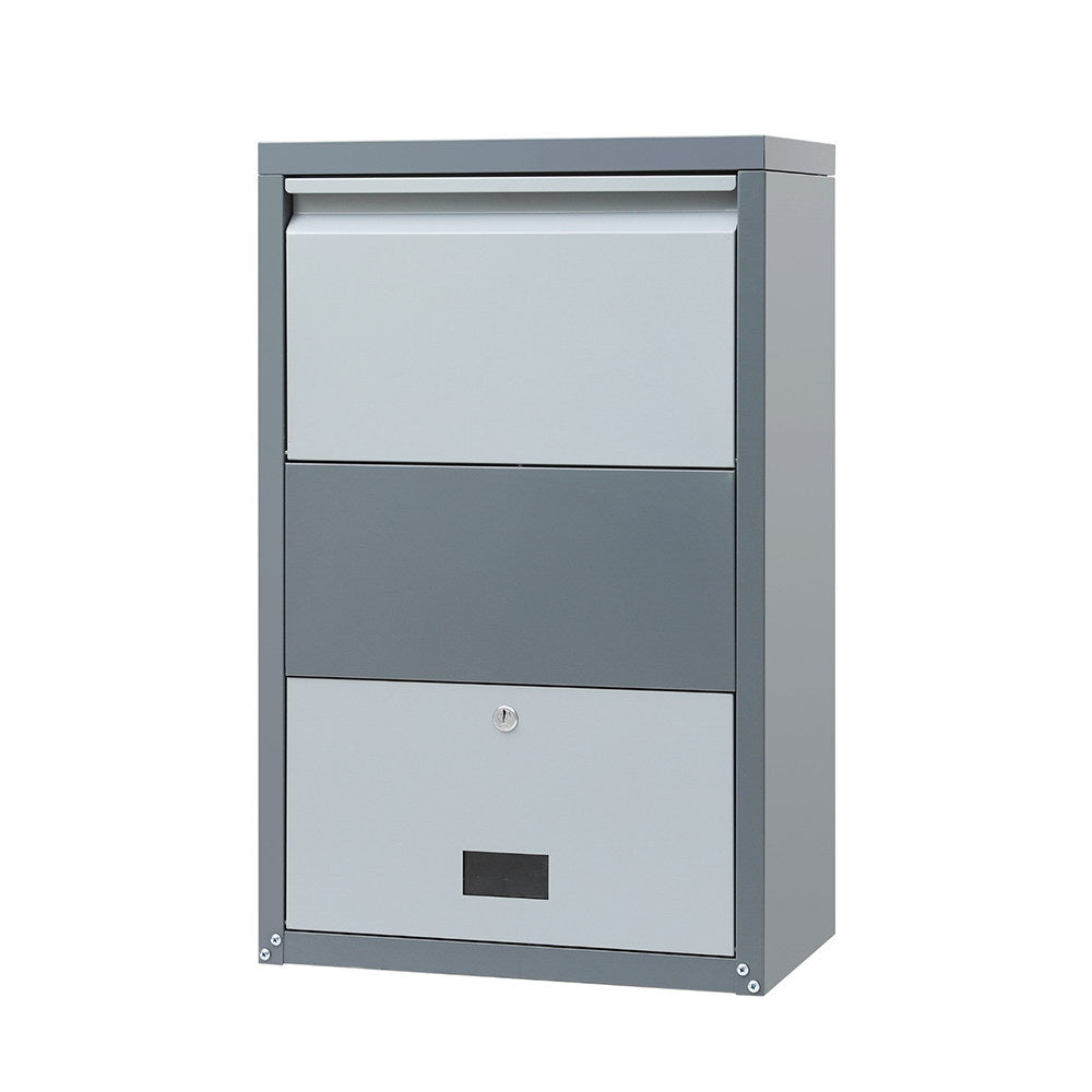 Parcel Letterbox Drop Box Package Grey
