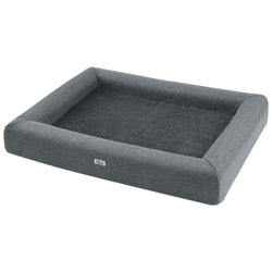 Pet Sofa Bed Egg Crate Cushion Grey