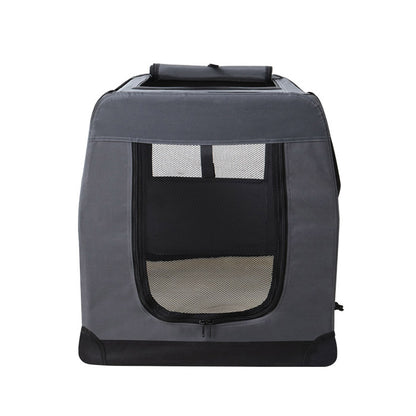 Pet Carrier Soft Crate Dog Cat Travel 121X80Cm Foldable Car 4Xl