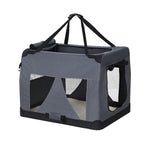 Pet Carrier Soft Crate Dog Cat Travel 60X42Cm Foldable Car M