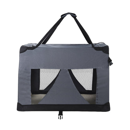 Pet Carrier Soft Crate Dog Cat Travel 60X42Cm Foldable Car M