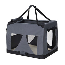 Pet Carrier Soft Crate Dog Cat Travel 82X58Cm Foldable Car Xl