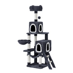 Cat Tree Tower Condo with Scratching Post and Hanging Toy