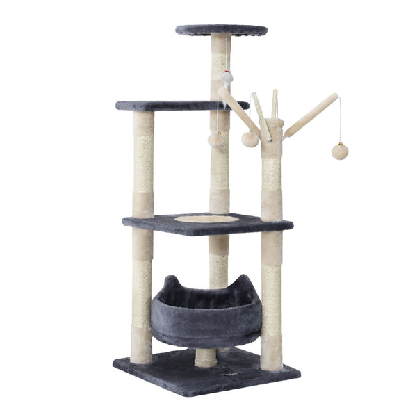  Cat Tree Scratching Post Scratcher Cat Tree Tower Condo House Toys 110Cm