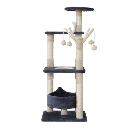 Cat Tree Scratching Post Scratcher Cat Tree Tower Condo House Toys 110Cm