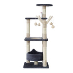 Cat Tree Scratching Post Scratcher Cat Tree Tower Condo House Toys 110Cm