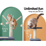 Cat Tree Scratching Post Scratcher Cat Tree Tower Condo House Toys 110Cm