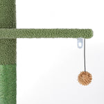 Cat Tree Tower Scratching Post Scratcher Floor To Ceiling Cats Bed 290Cm