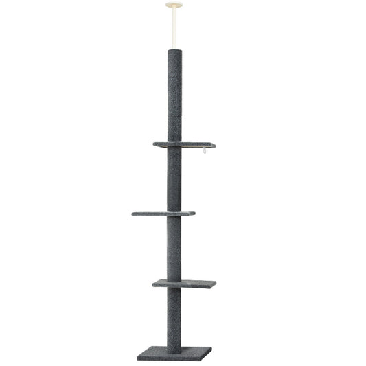 Floor-to-Ceiling Cat Tree Tower - 290CM