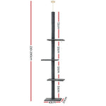 Floor-to-Ceiling Cat Tree Tower - 290CM