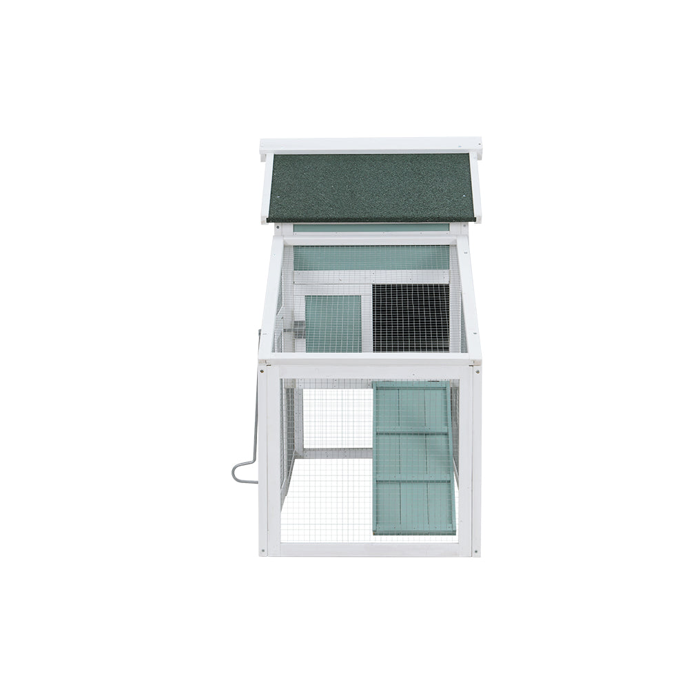 Chicken Coop Rabbit Hutch 150cm x 60cm x 93cm Large Chicken Coop House Run Cage Wooden