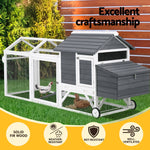 Elegant Extra Large Wooden Rabbit Hutch - Outdoor Bunny Cage