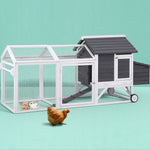 Elegant Extra Large Wooden Rabbit Hutch - Outdoor Bunny Cage