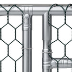 Chicken Coop Cage Run Rabbit Hutch Large Walk In Hen House Cover 2Mx8Mx2M